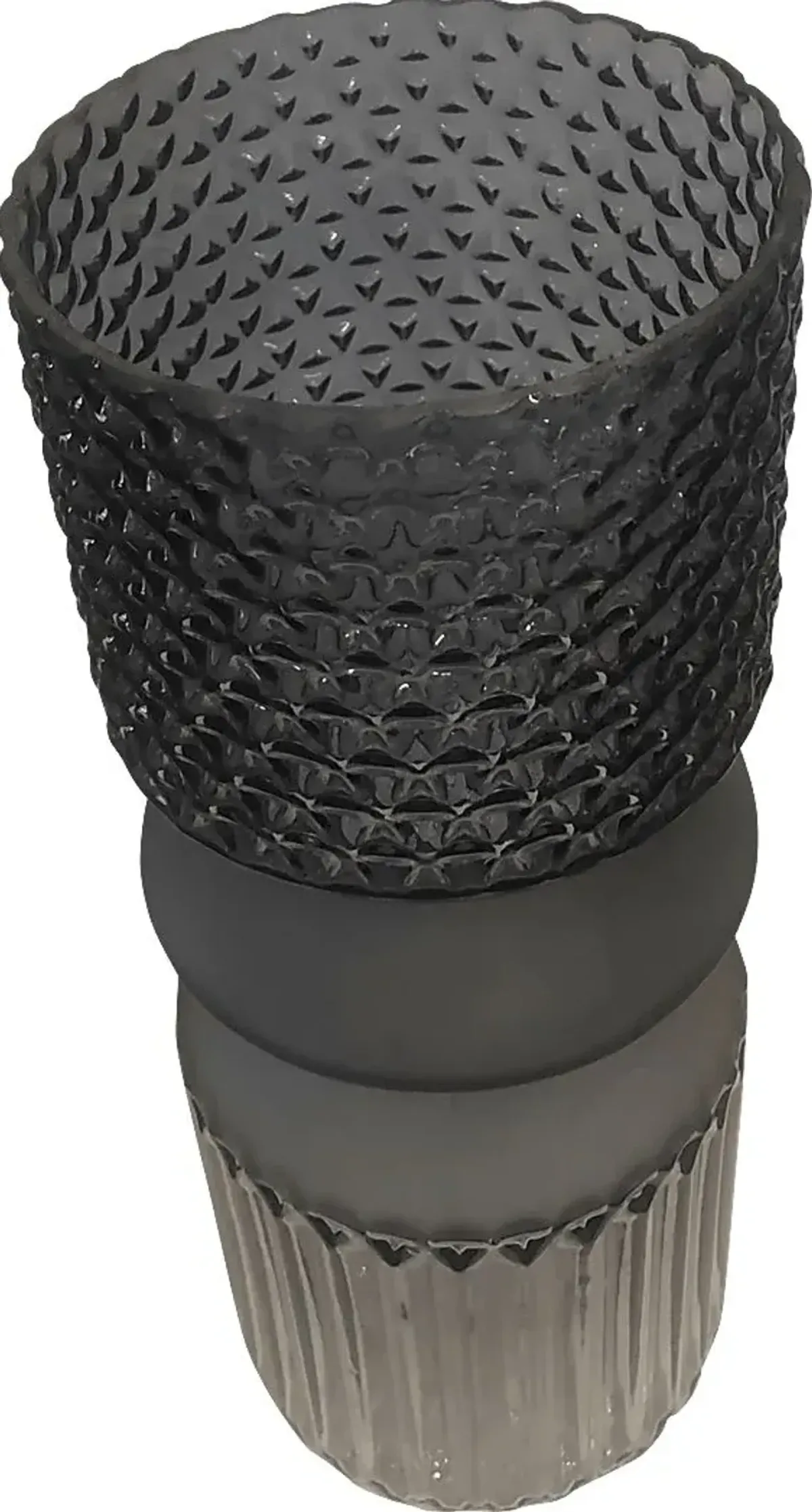 Yellowpoint Gray Vase, Large