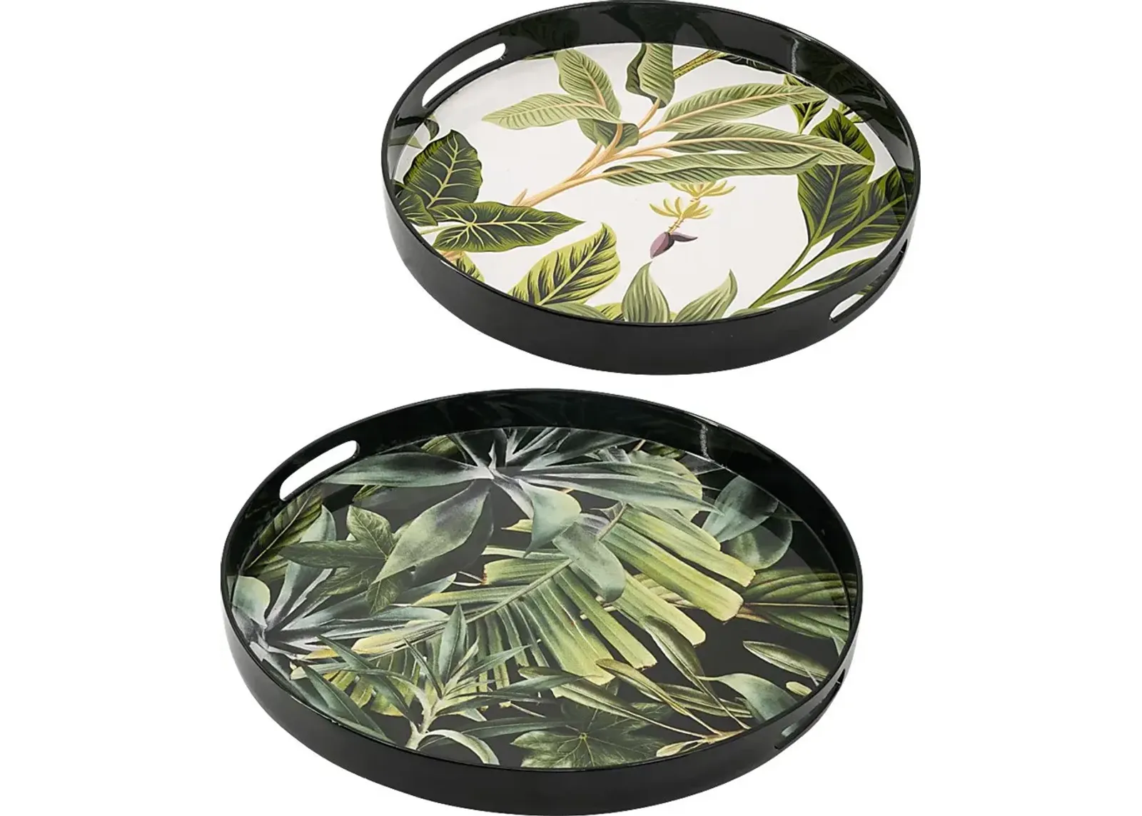 Noxolo Green Tray, Set of 2