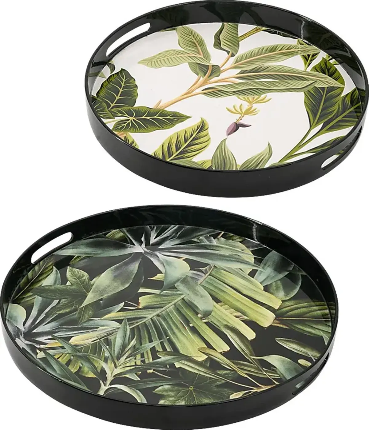 Noxolo Green Tray, Set of 2