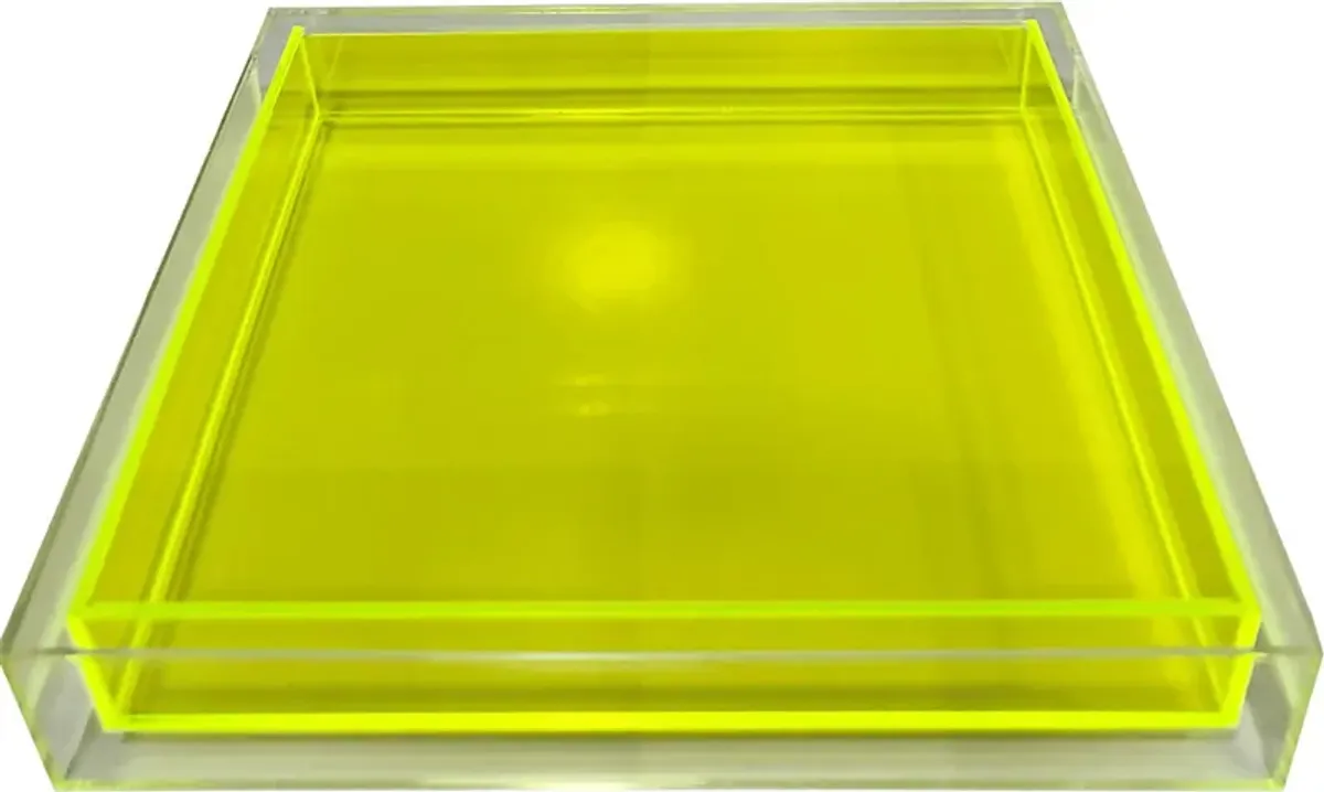 Marbridge Lime Green Tray