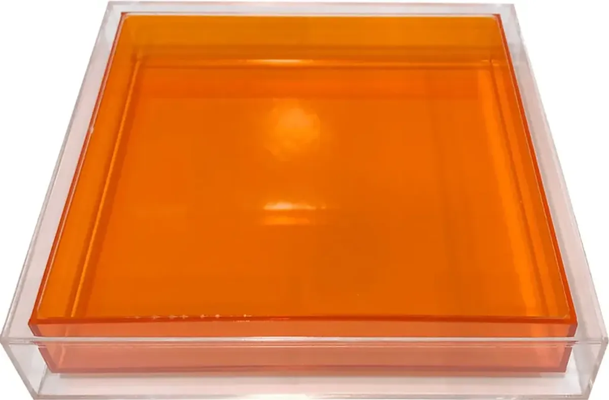 Marbridge Orange Tray