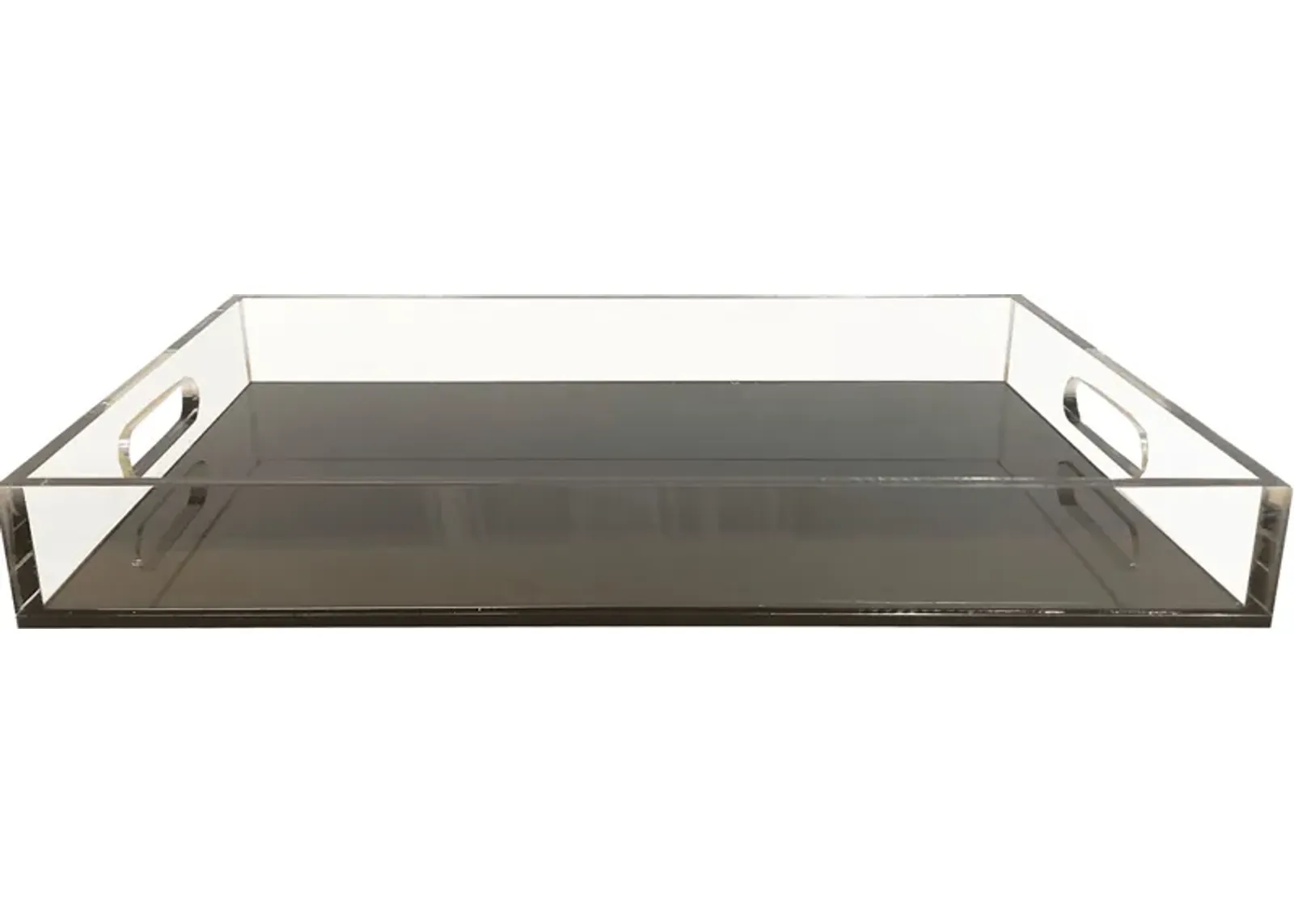 Roseware Black Tray