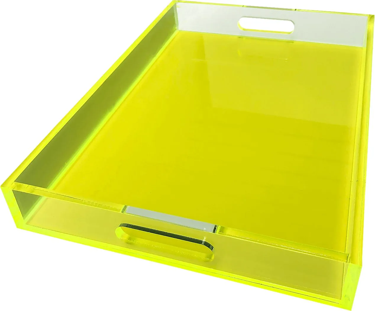 Roseware Neon Green Tray