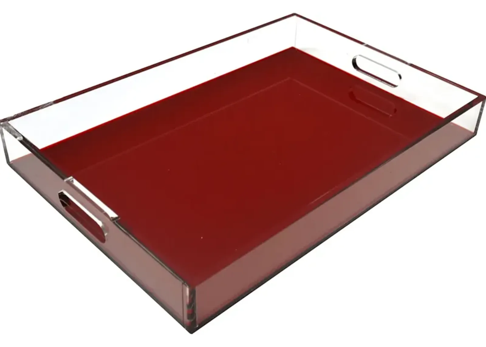 Roseware Red Tray