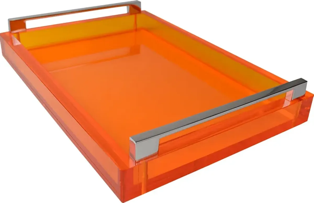 Aprico Neon Orange Tray