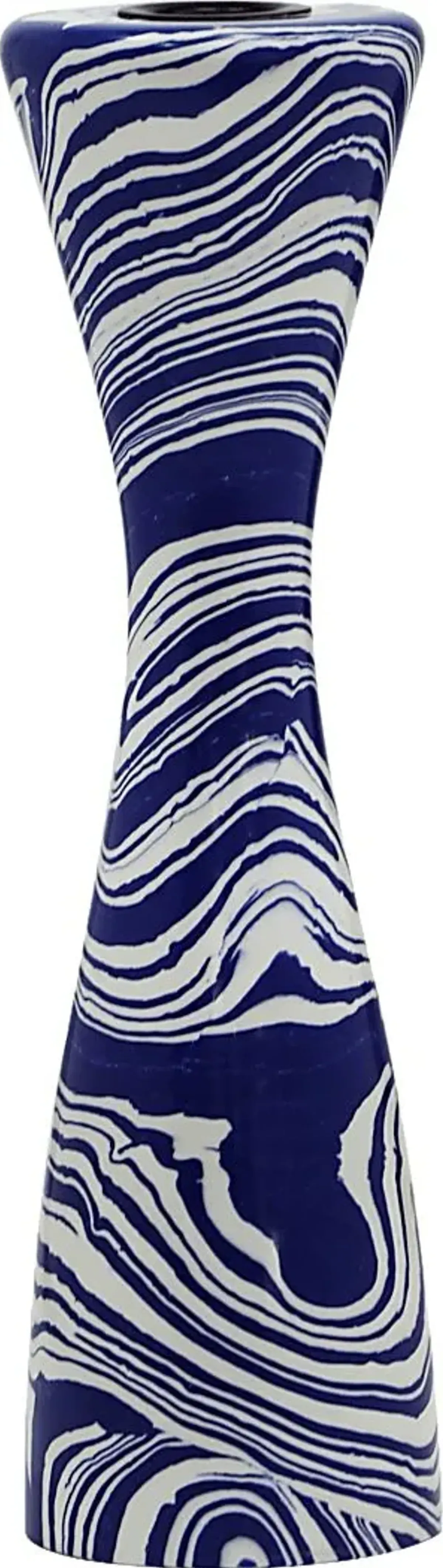 Hurlstone I Blue Candle Holder