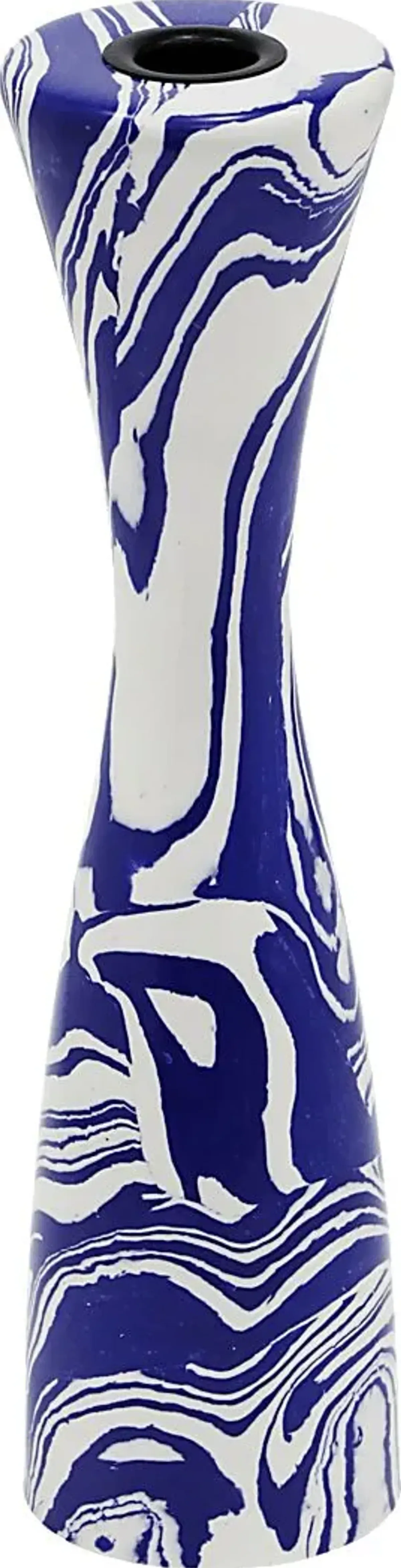 Hurlstone II Blue Candle Holder