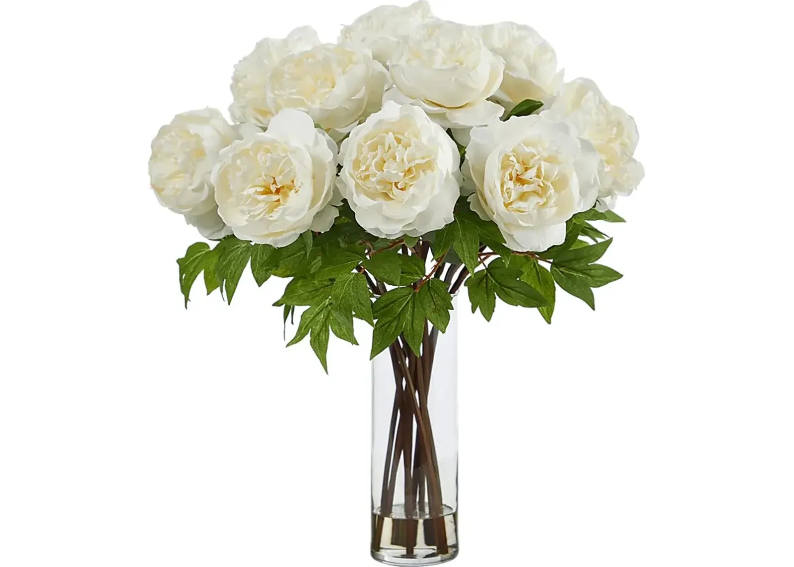 Camerota White Floral Arrangment with Vase