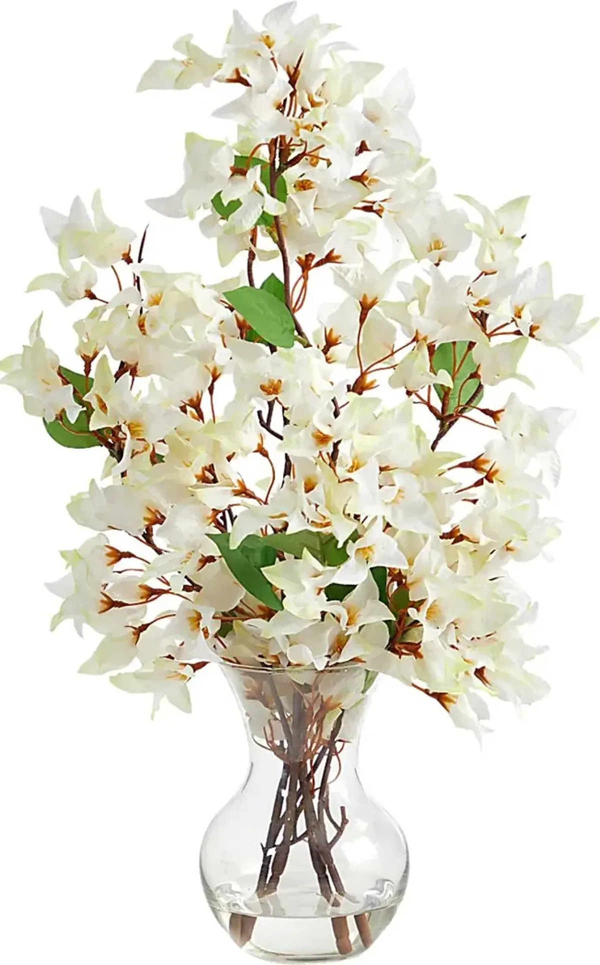 Durlston White Floral Arrangement with Vase