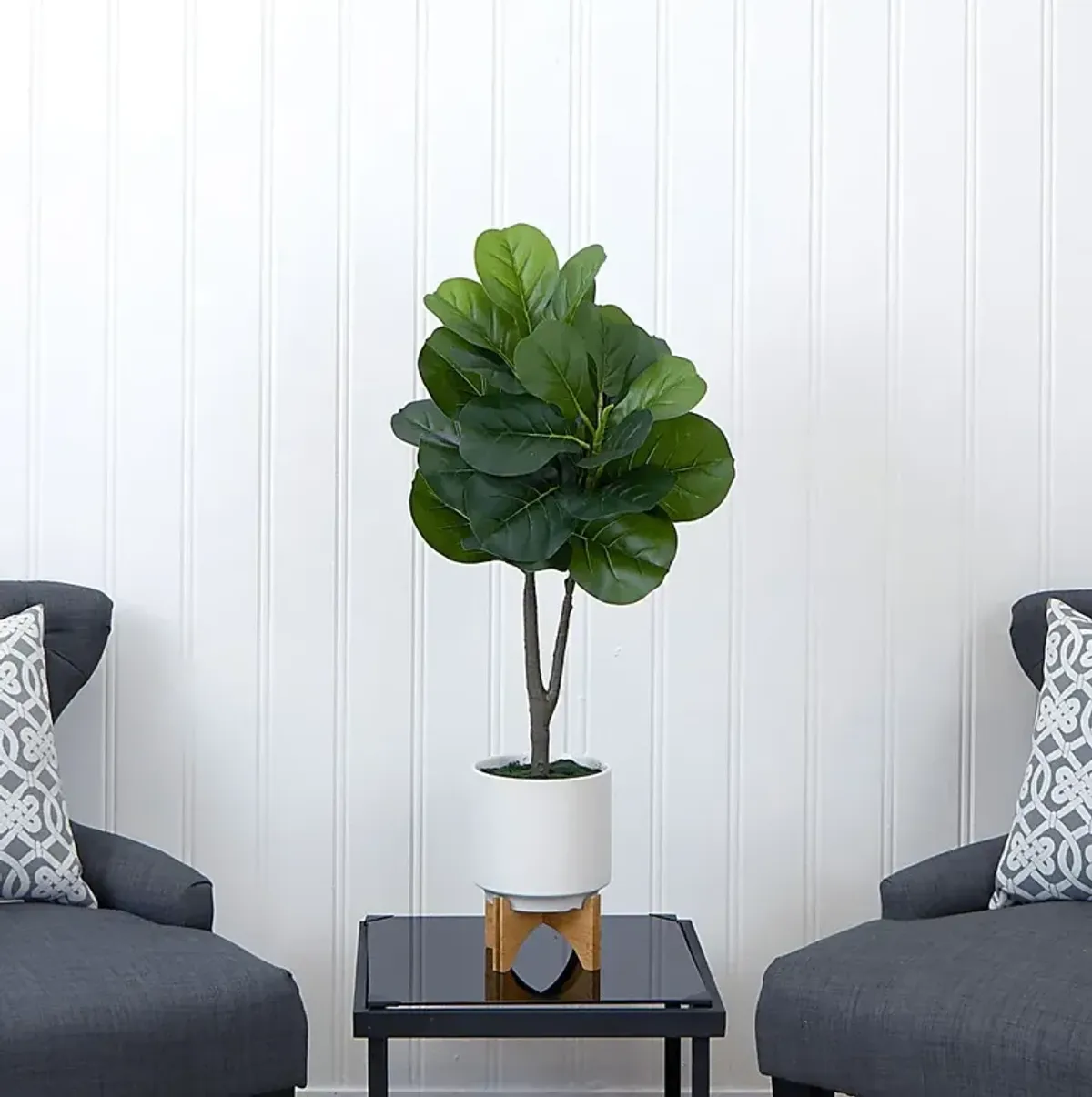 Rolison Green Tree with Planter