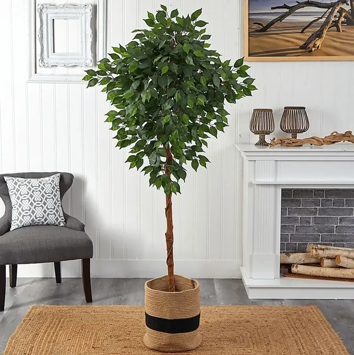 Cipriano Green Tree with Basket