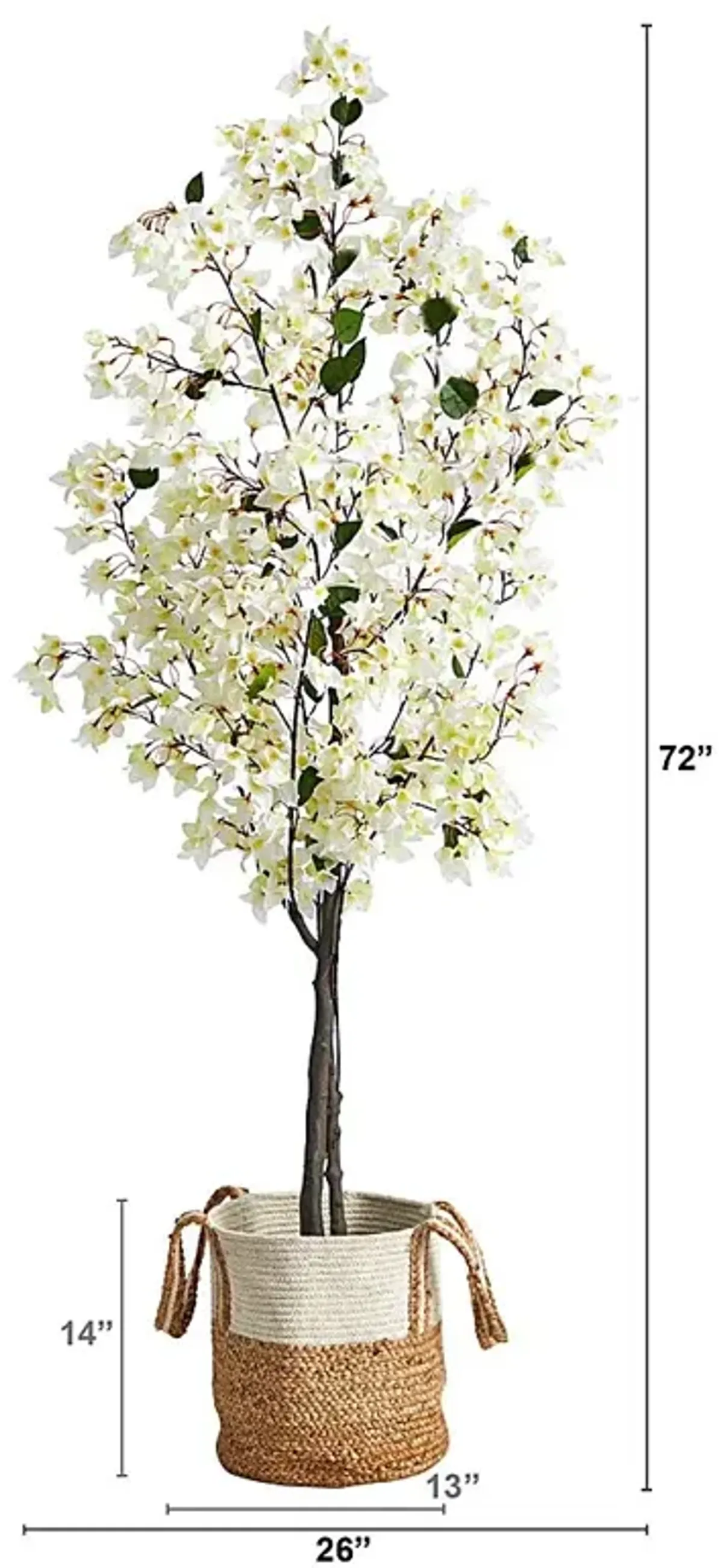 Corintia I White Tree with Basket