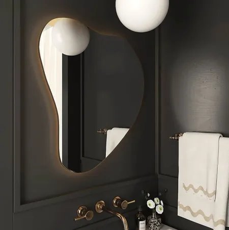 Demoree I Translucent LED Wall Mirror