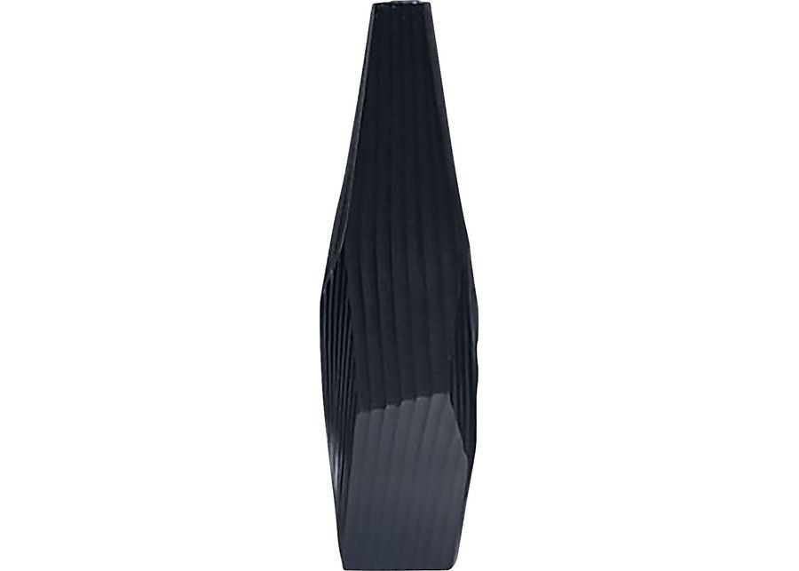 Rohrets Black 21 in. Vase