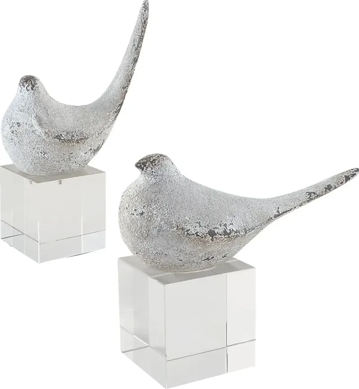 Joshi Nickel Sculptures, Set of 2