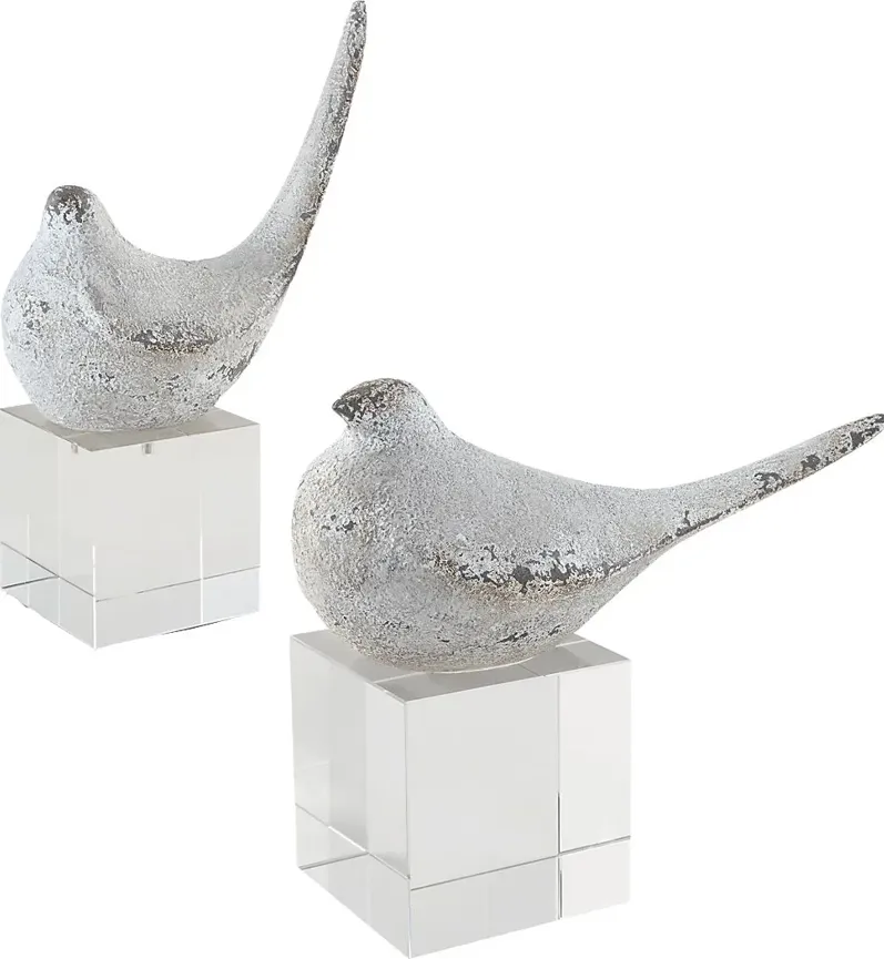 Joshi Nickel Sculptures, Set of 2