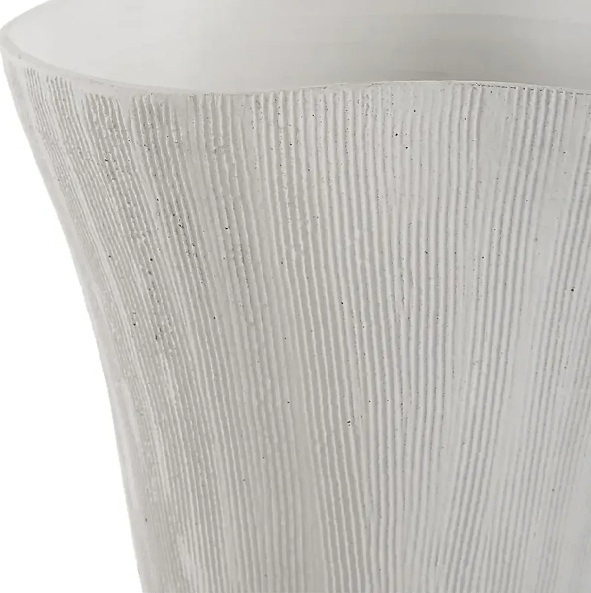 Galvan White Tall Vase