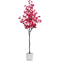 Annonhill Pink Artificial Bougainvillea Tree