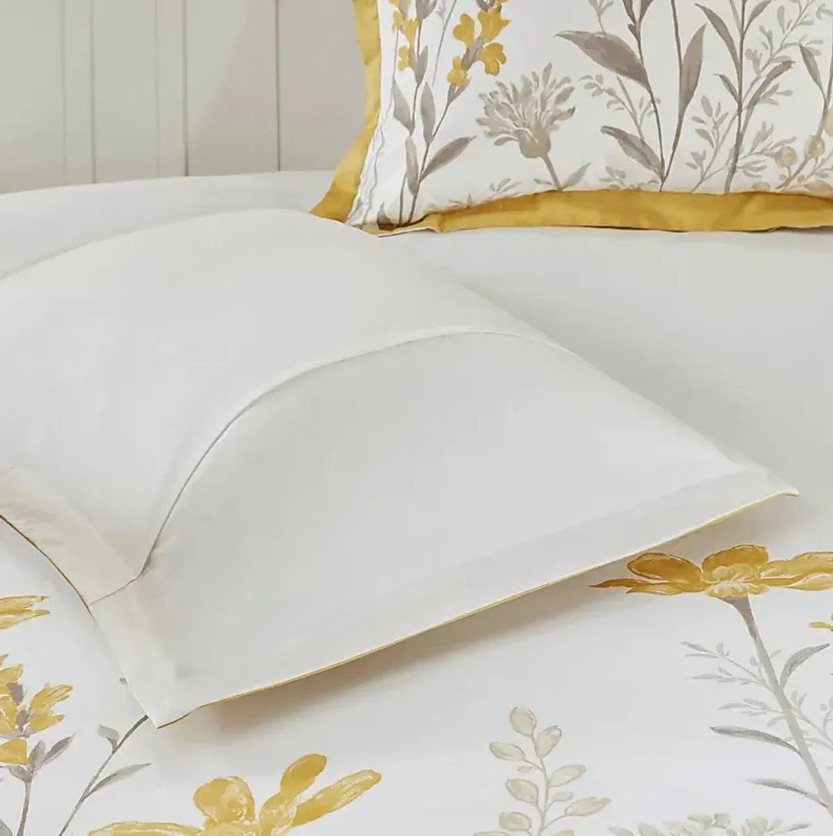 Milaia Yellow 5pc Full Comforter Set