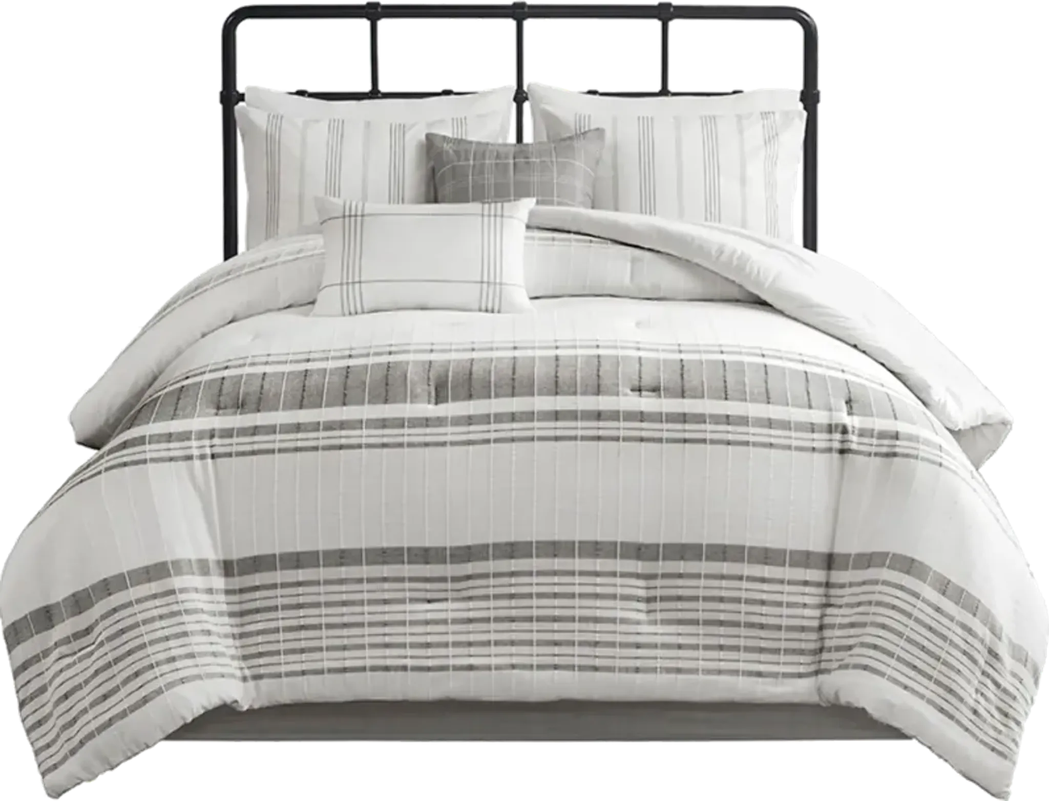Rober Gray 6pc Cal King Comforter Set Rooms To Go | Furniture.com