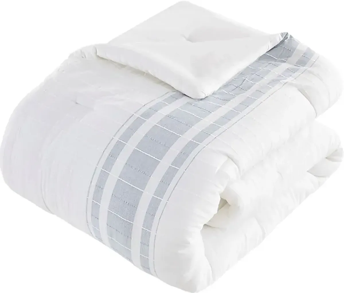 Saevi Blue 6 pc Queen Comforter Set