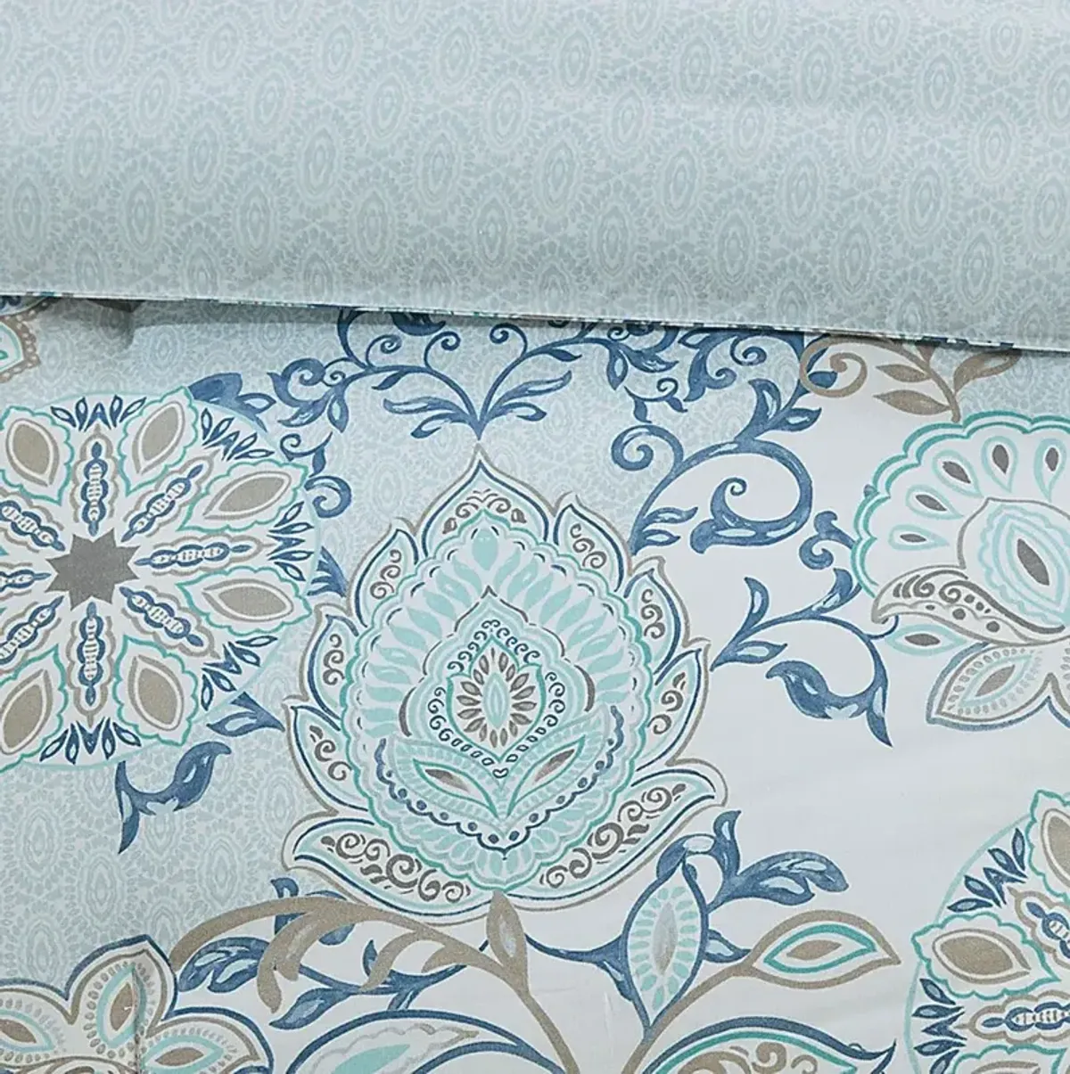 Jazmina Blue 8 pc King Comforter Set