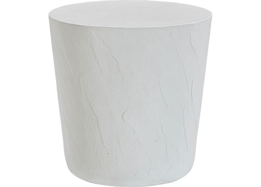 Himwich Light Gray Accent Stool