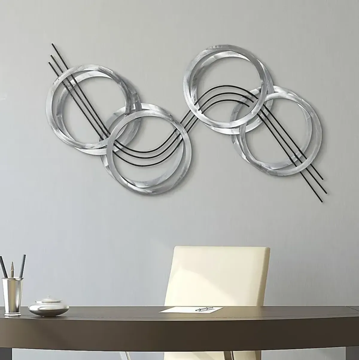 Boggio Silver Wall Decor