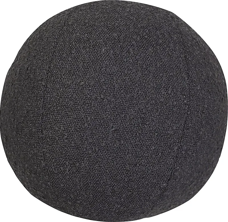 Reighard Black 9 in. Accent Pillow