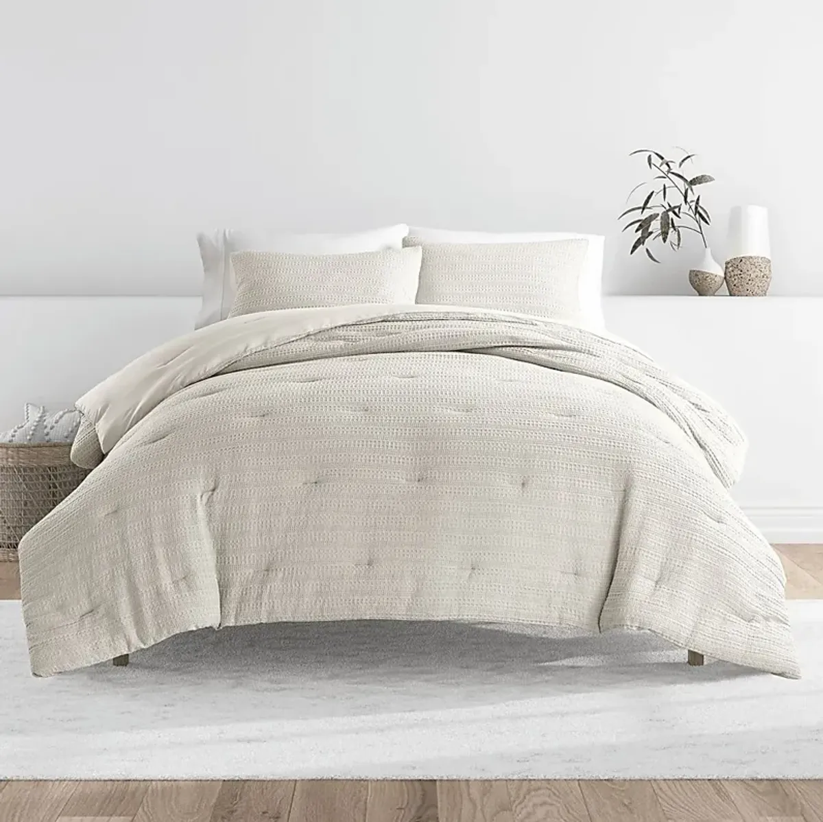 Hoplily Sand 2pc Twin Comforter Set