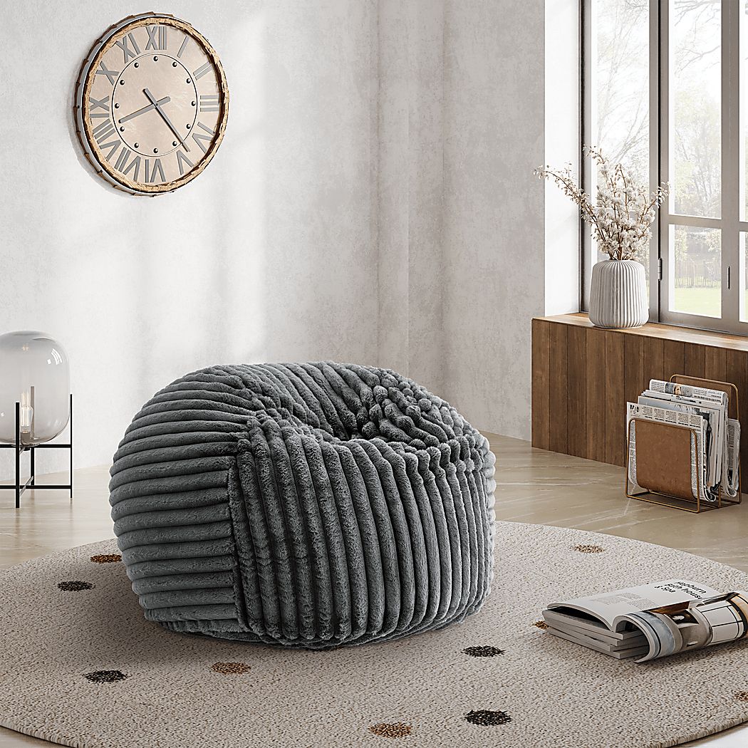 Zugni Charcoal Accent Chair