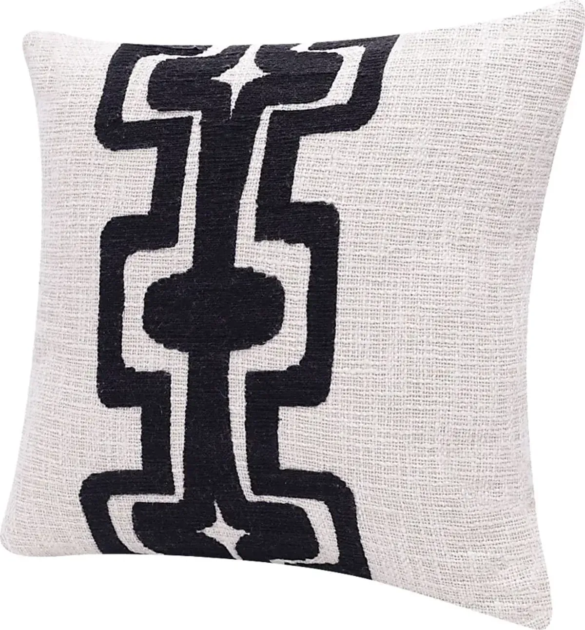 Stacy Garcia Sleo Black/Ivory Accent Pillow