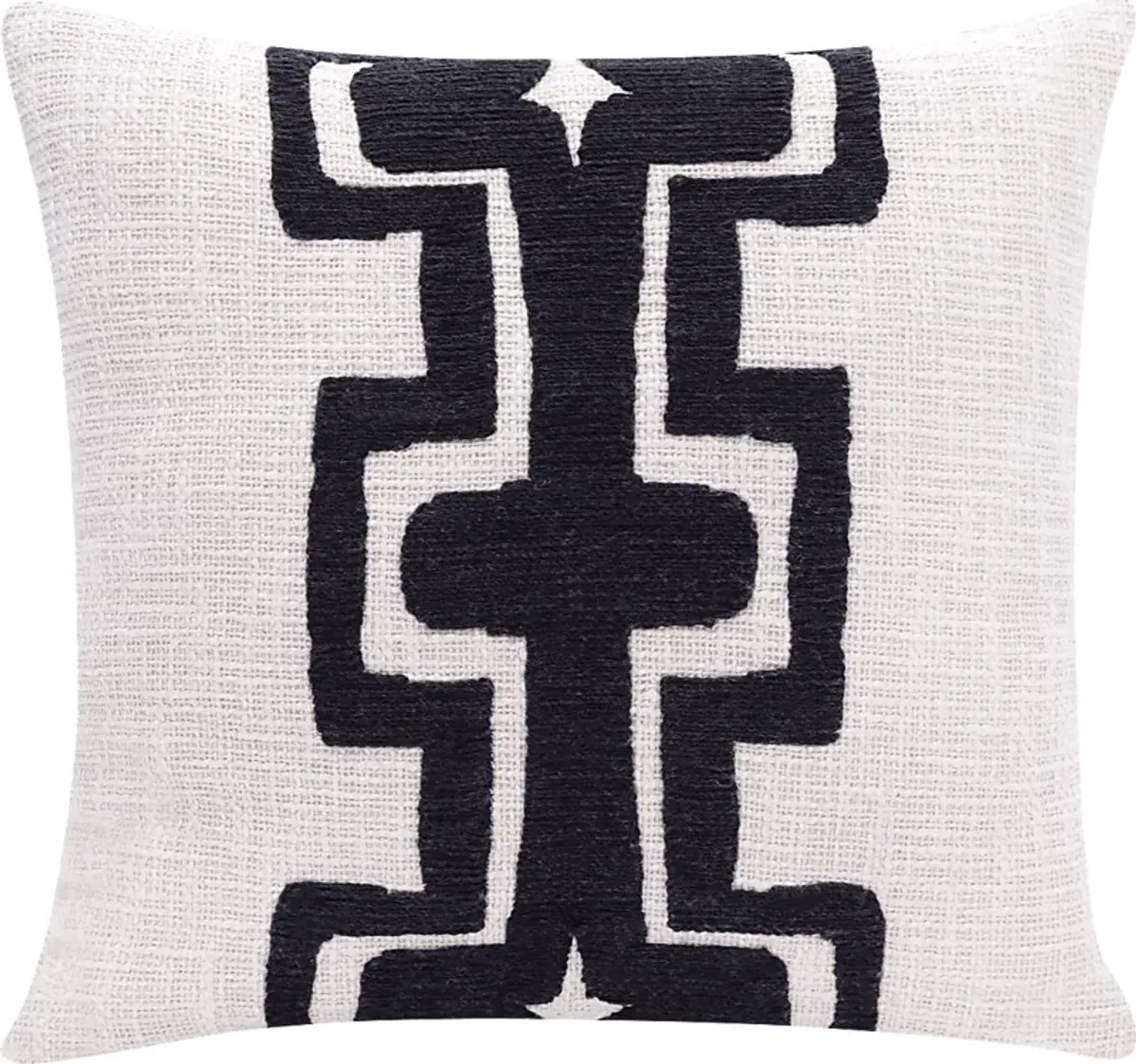 Stacy Garcia Sleo Black/Ivory Accent Pillow