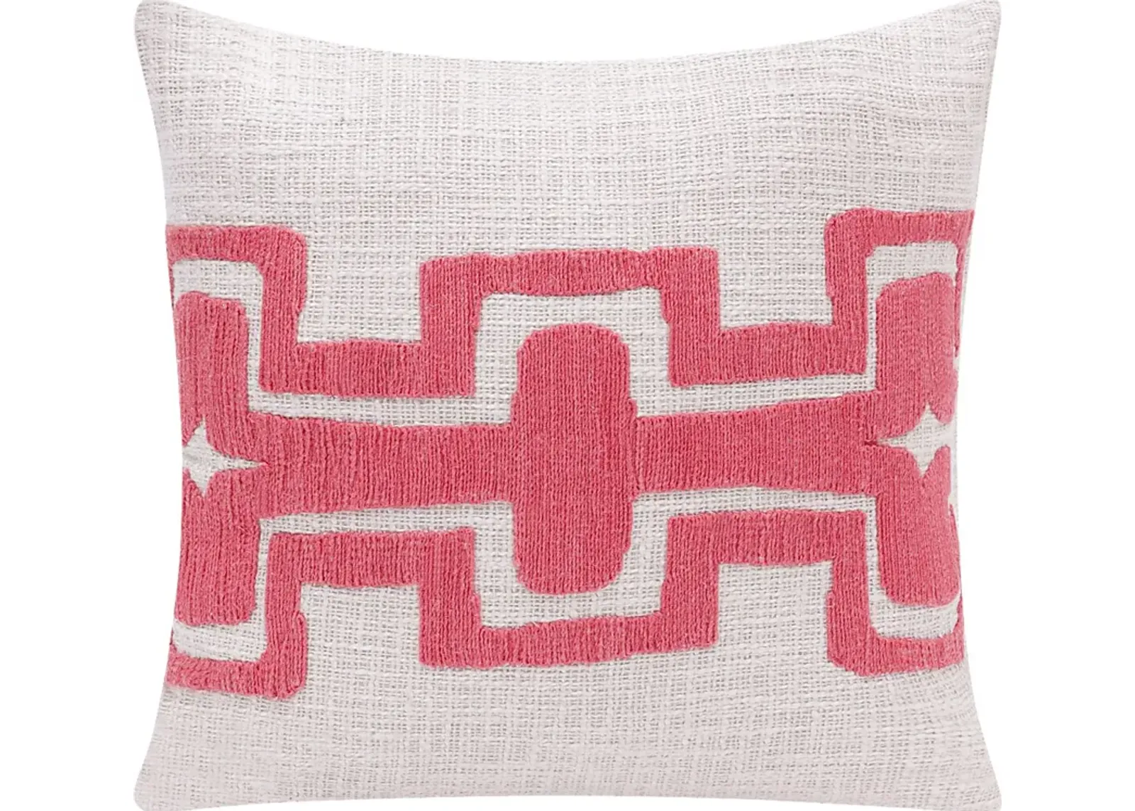 Stacy Garcia Sleo Pink/Ivory Accent Pillow