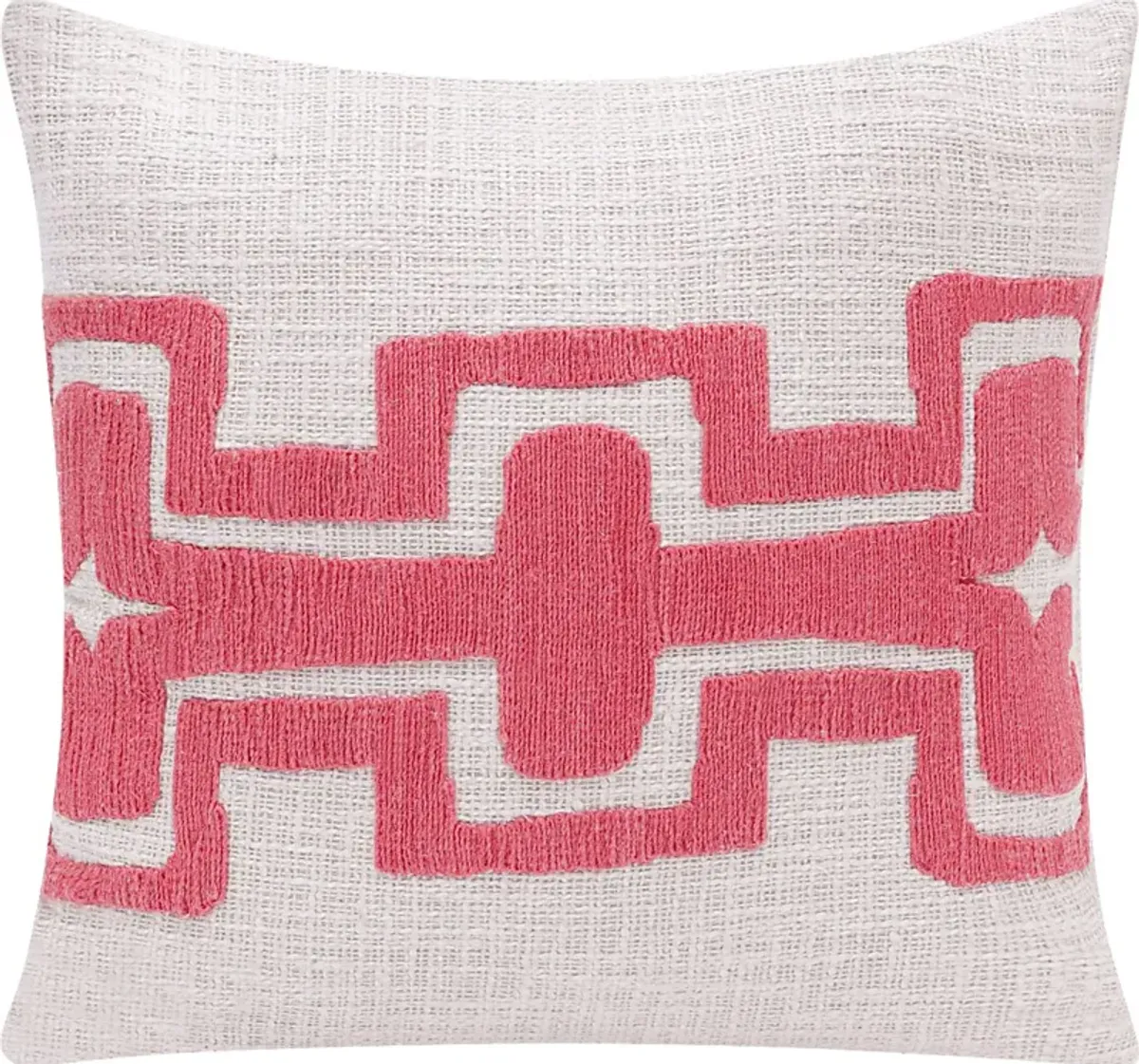 Stacy Garcia Sleo Pink/Ivory Accent Pillow