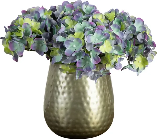 Coolspring Blue Silk Floral