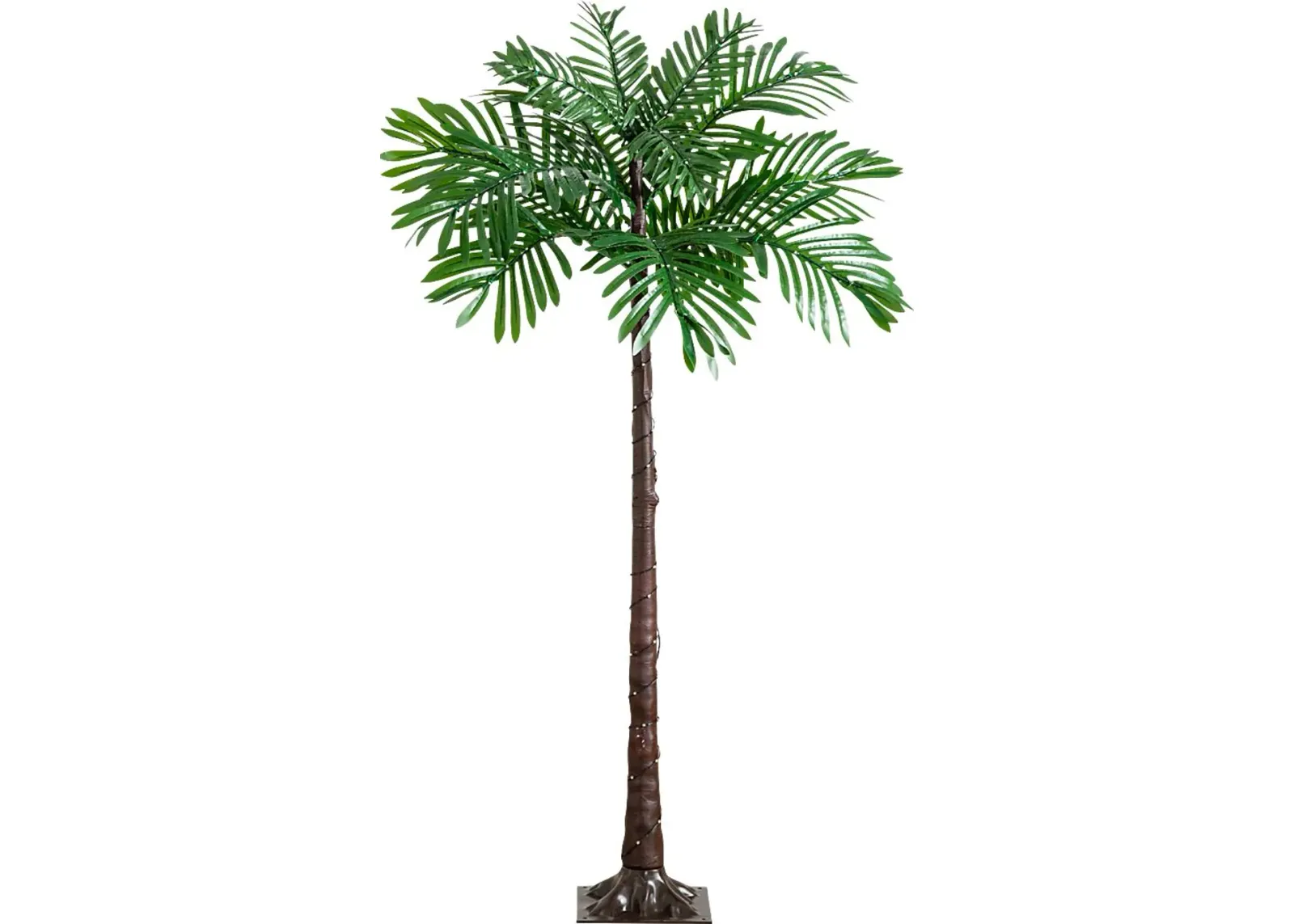 Whyel II Green Indoor/Outdoor Silk Tree with Lights