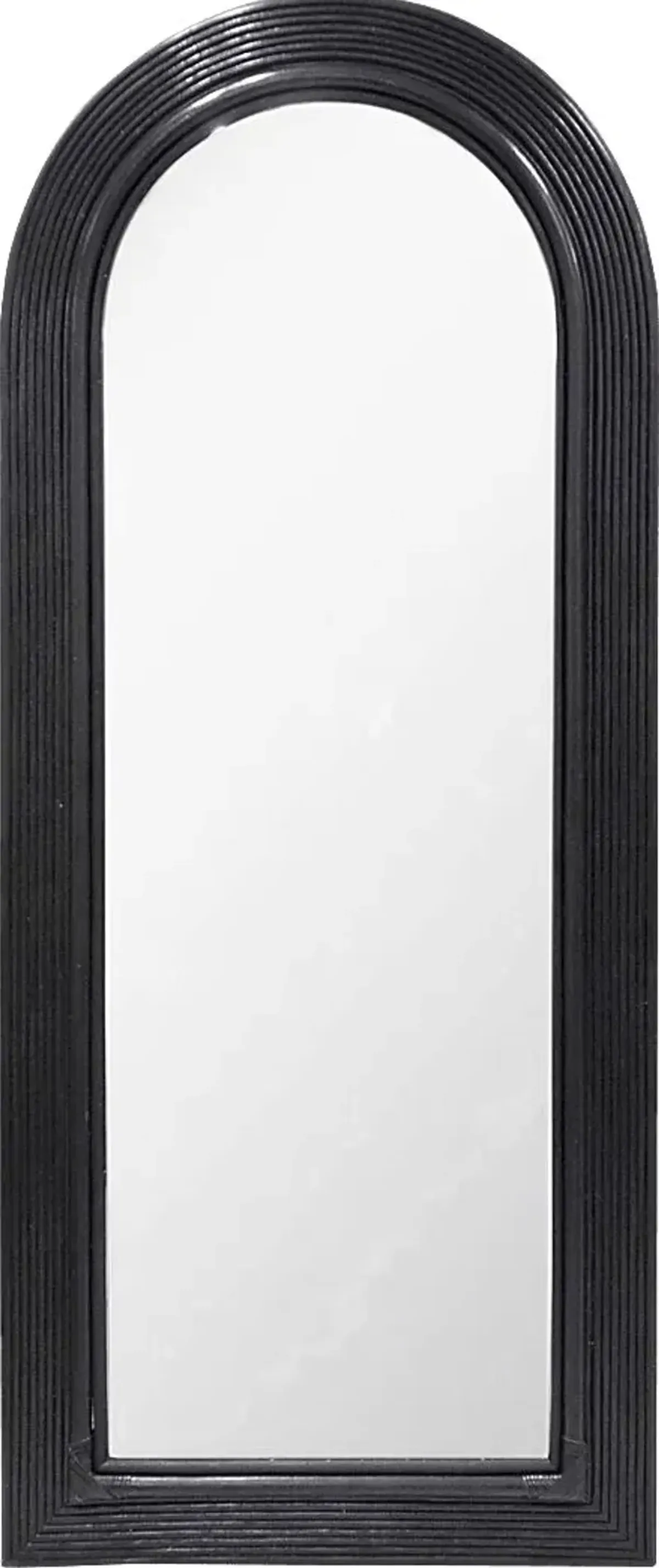 Cambertree Black Floor Mirror
