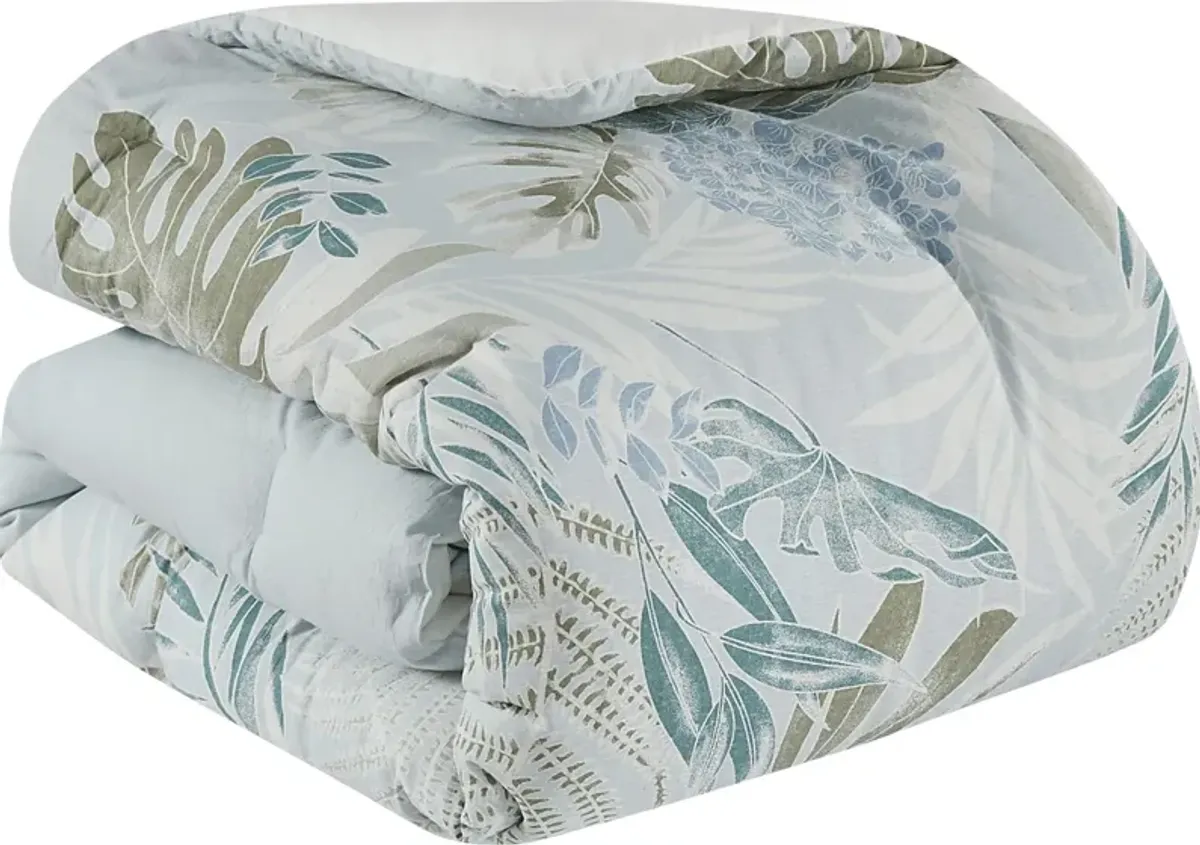 Greggtex Blue 6 Pc Full Comforter Set
