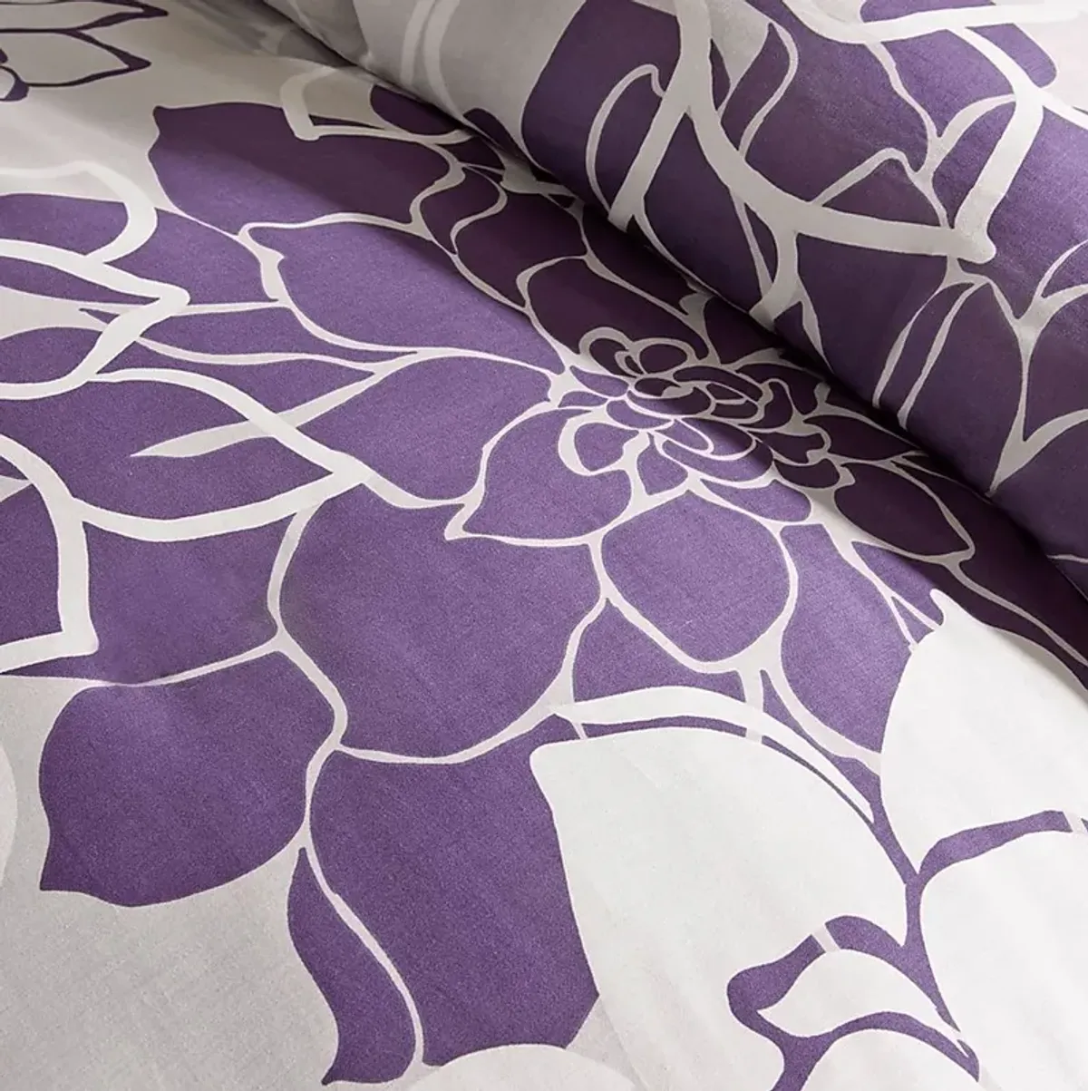 Heslep Purple 7 Pc Twin/Twin XL Comforter Set