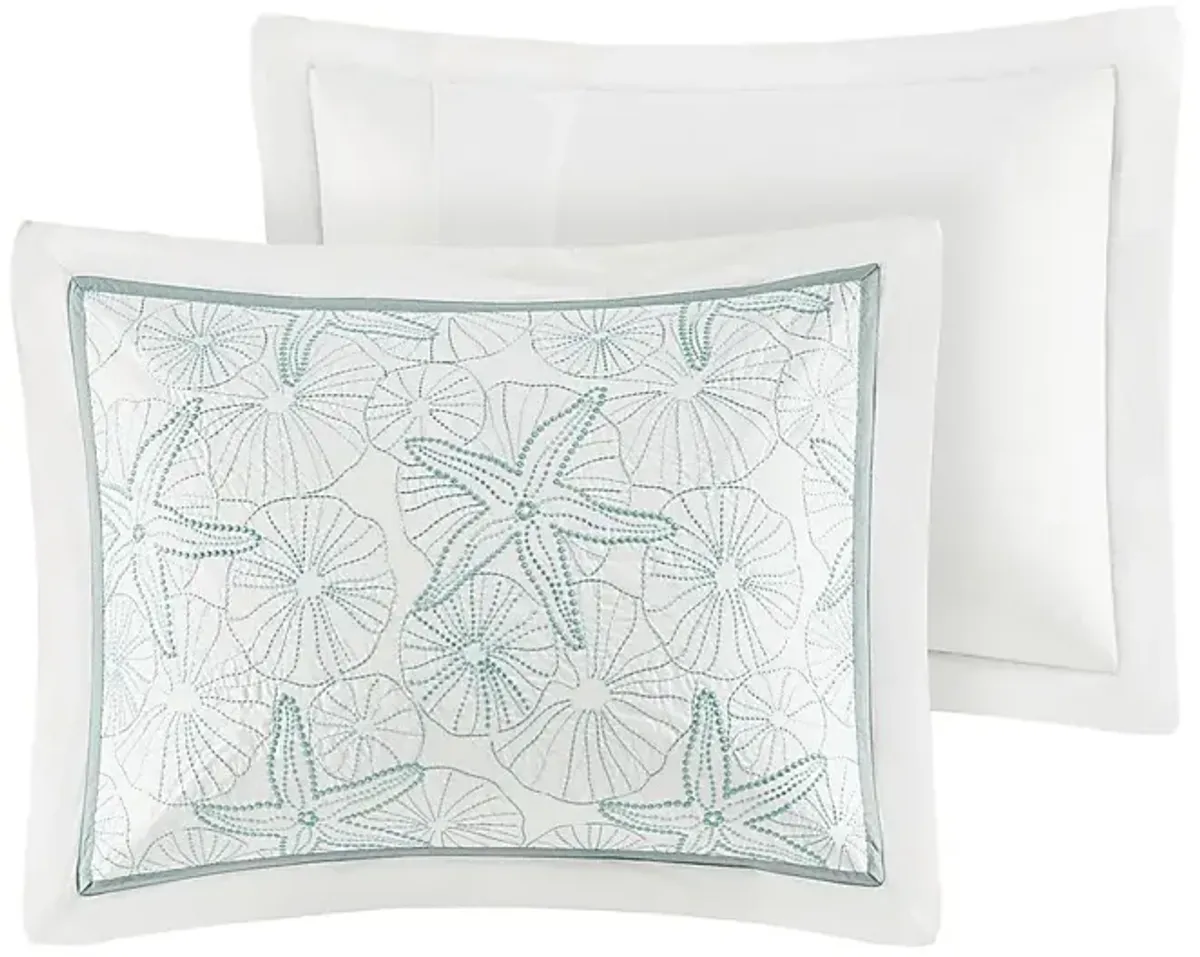 Olsak White 4 Pc Full Comforter Set