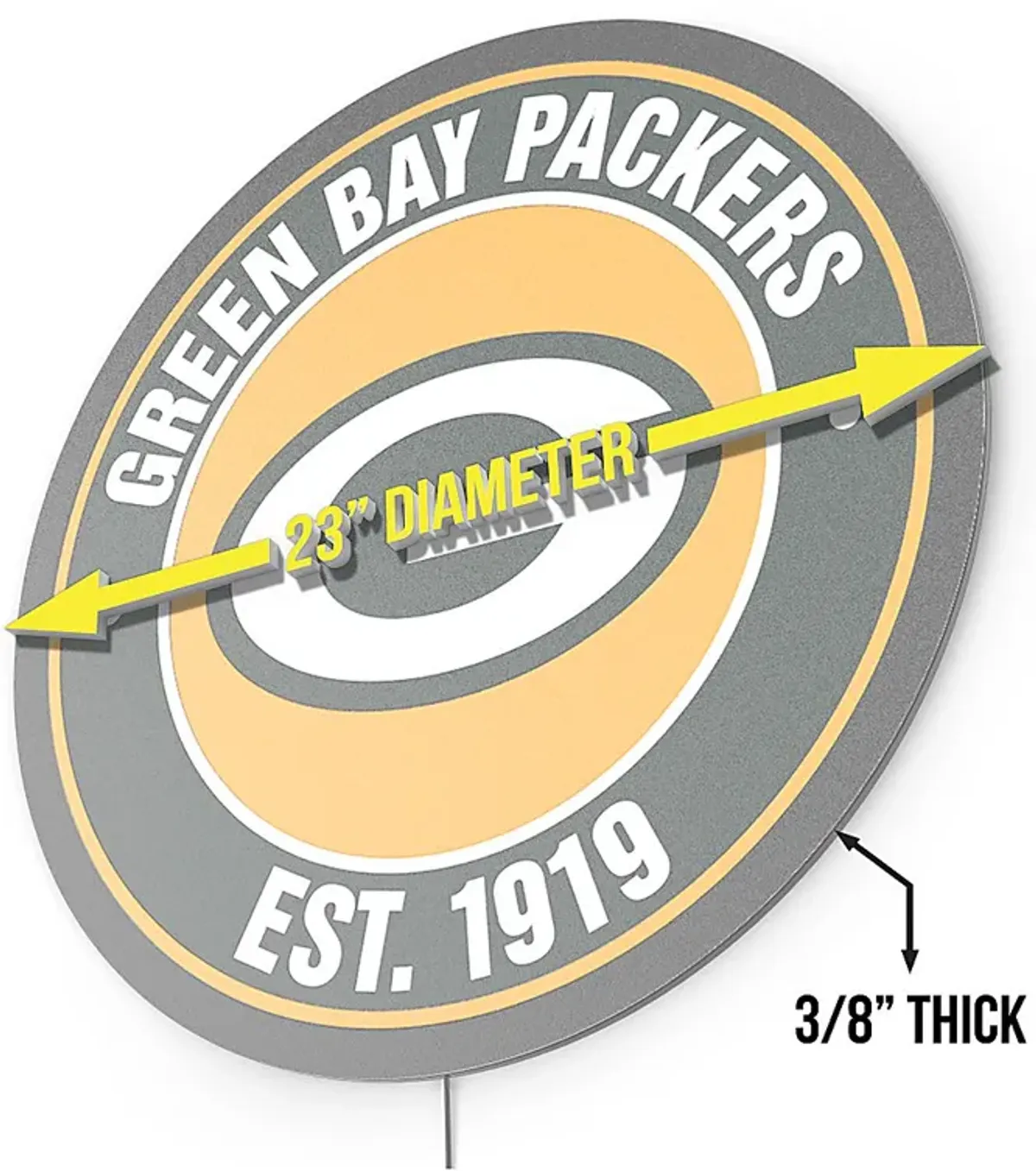 Green Bay Packers LED Wall Decor