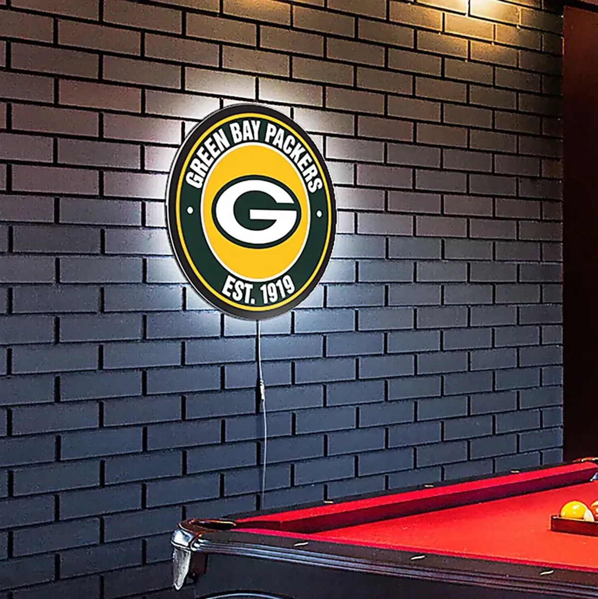 Green Bay Packers LED Wall Decor