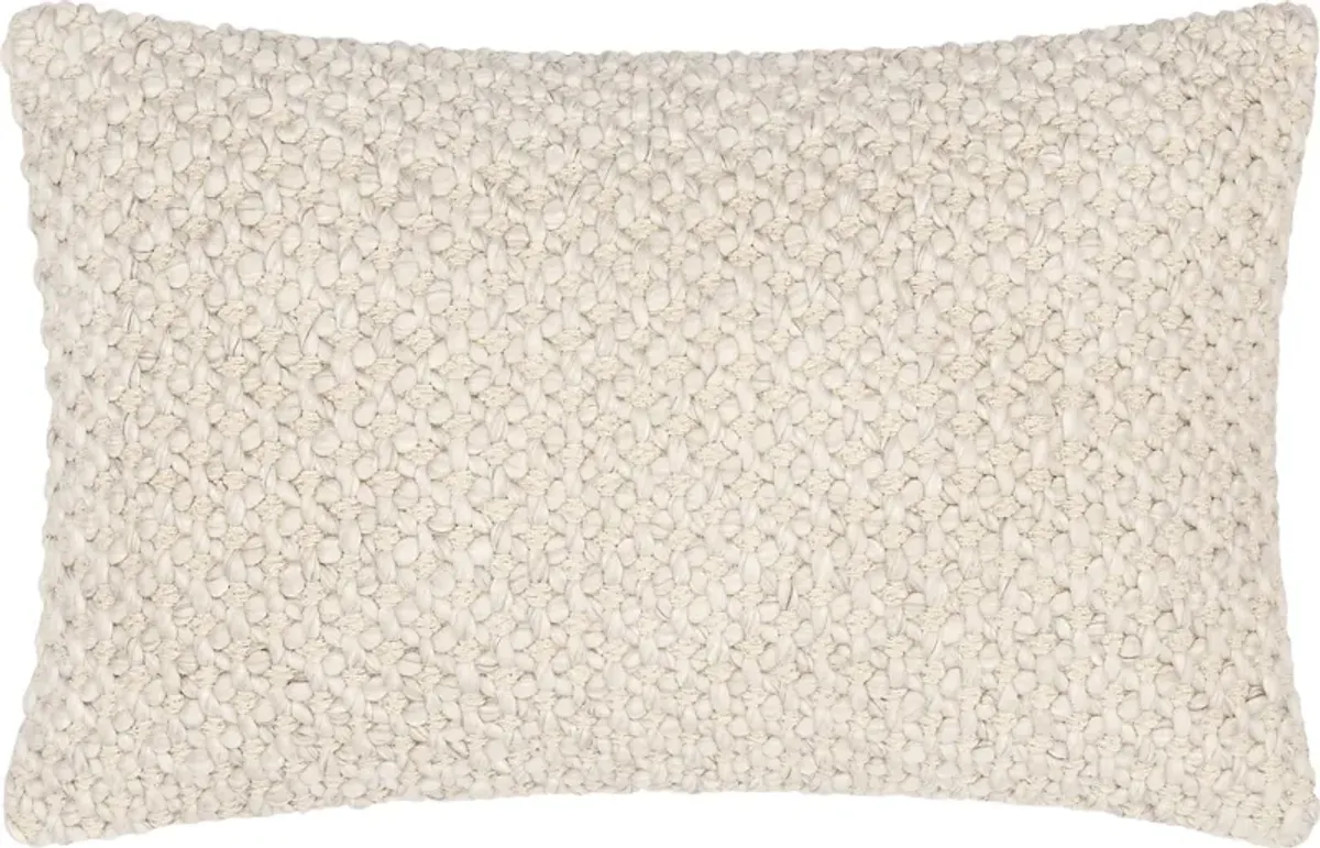 Zakiah Cream Accent Pillow