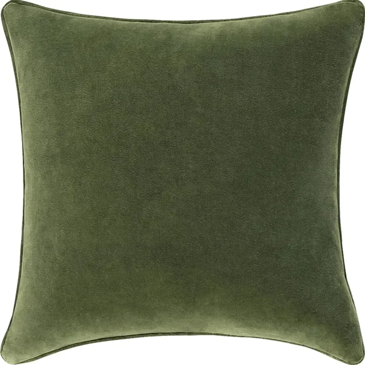 Kukao Green Accent Pillow
