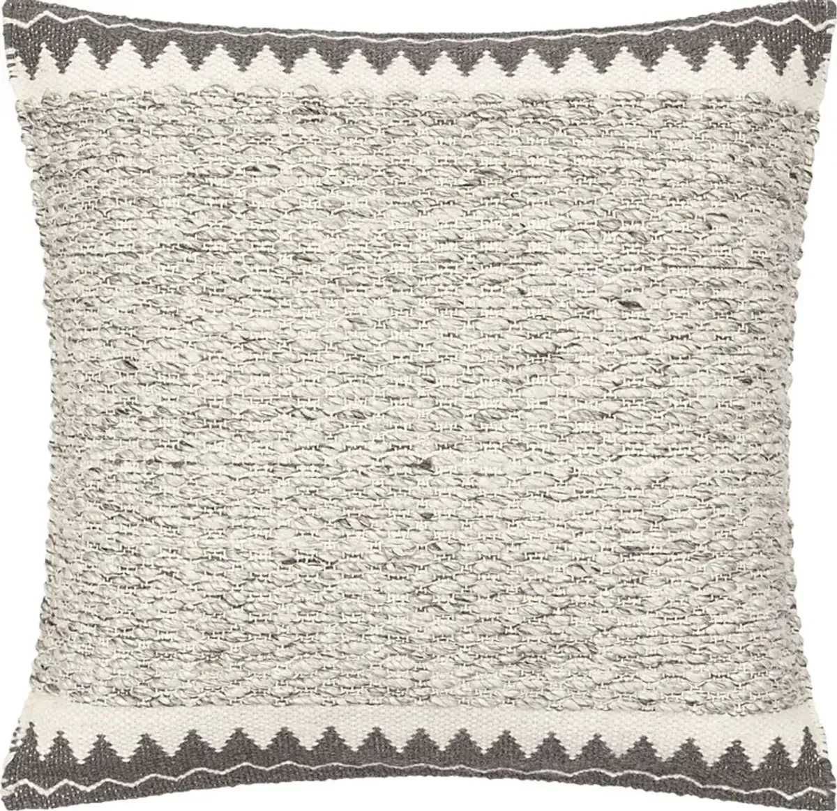 Muraty Charcoal Accent Pillow
