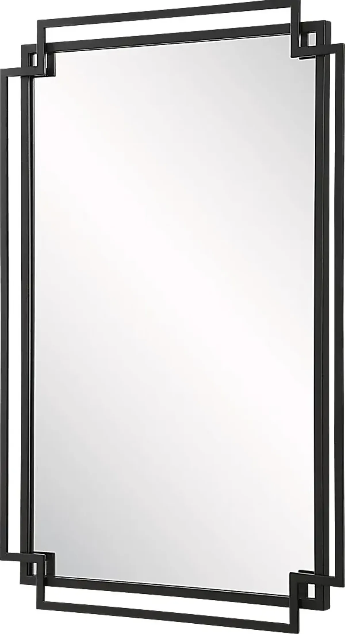 Soyeon Black Wall Mirror