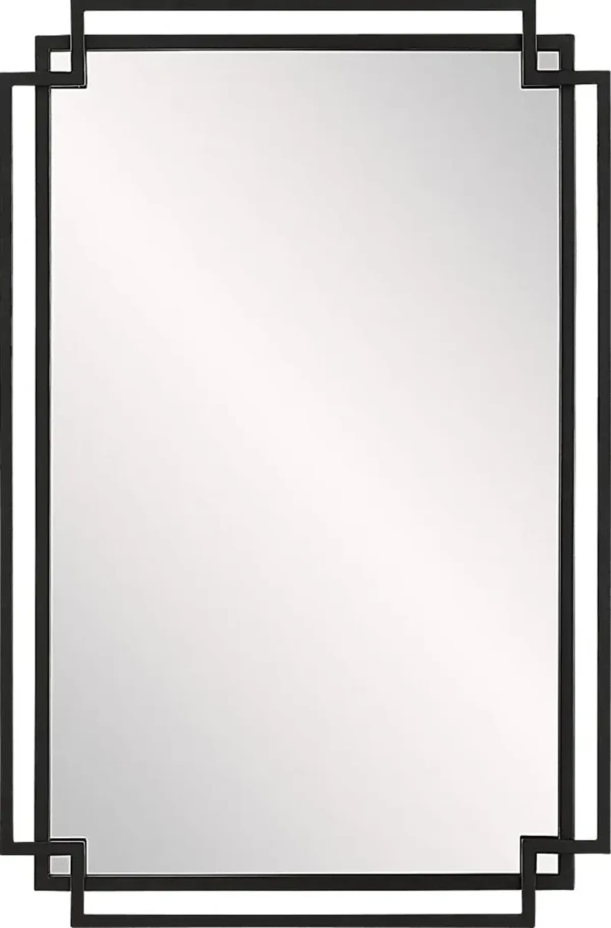 Soyeon Black Wall Mirror