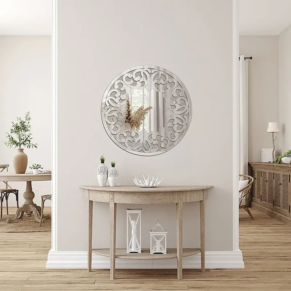 Lovine Silver Mirror