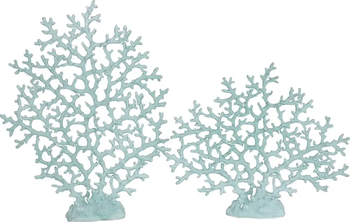 Sharel Seafoam Sculpture, Set of 2